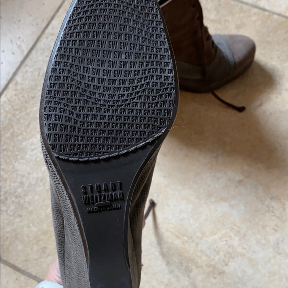 Stuart Weitzman Wedge Bootie - Worn Once - image 6